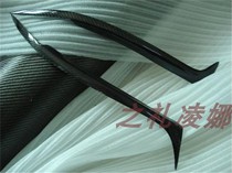 Suitable for Mitsubishi Lingshuai carbon fiber eyebrow eyebrow modification Lingshuai carbon fiber angry eye eyebrow headlight eyebrow decorative sticker