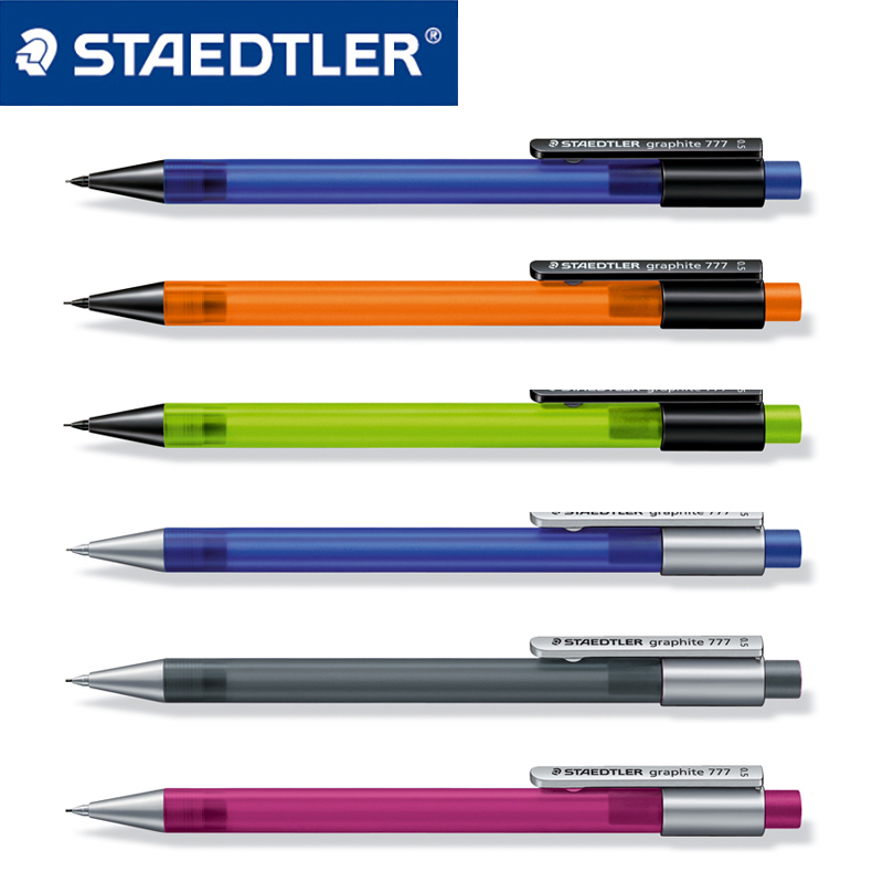 Germany STAEDTLER Stahl Building 777 Automatic Pencil Import Activity Pencil 0.5mm For Elementary School Students Offer