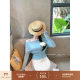 Thepeachofficial ບັນຍາກາດແຫ່ງຄວາມຮັກເກາະສີຟ້າບໍລິສຸດ ຄວາມປາຖະຫນາ Sling Dress Wool Top Suit