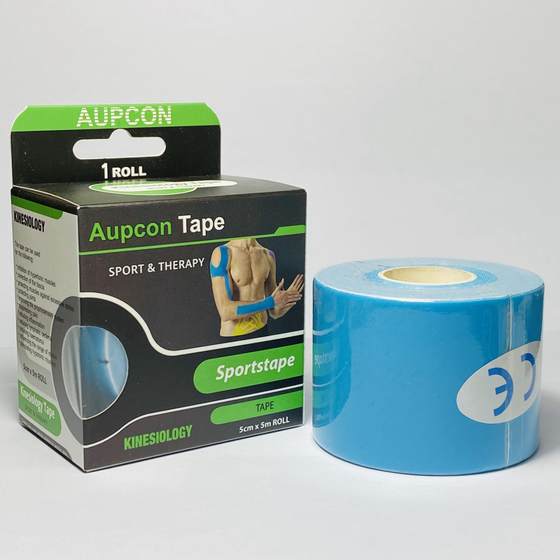 Aupcon合成面料肌肉贴运动学胶带马拉松膝盖绷带Kinesiology Tape