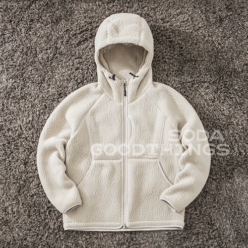 Soda Spot Snow Peak Thermal Boa флис теплый флис и свободная куртка с капюшоном