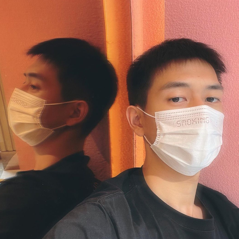 Soda spot FR2 Pleated 10 pieces disposable protective mask Li Xianxing same style