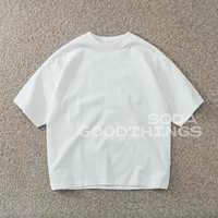 Soda Spot Wym Lidnm Heavy Weight Basic Big Tee Teavy For-Sliked Fot 23ss