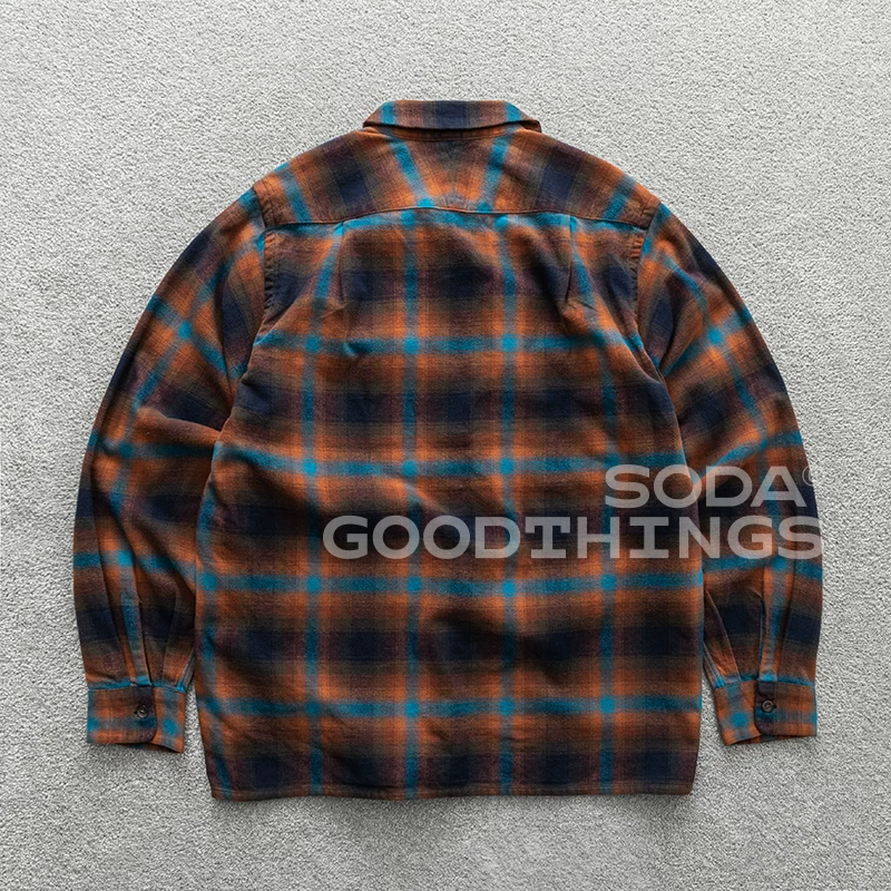 Сода Spot PENDLETON x B:MING от BEAMS ко-брендированная клетчатая куртка-ш shirt