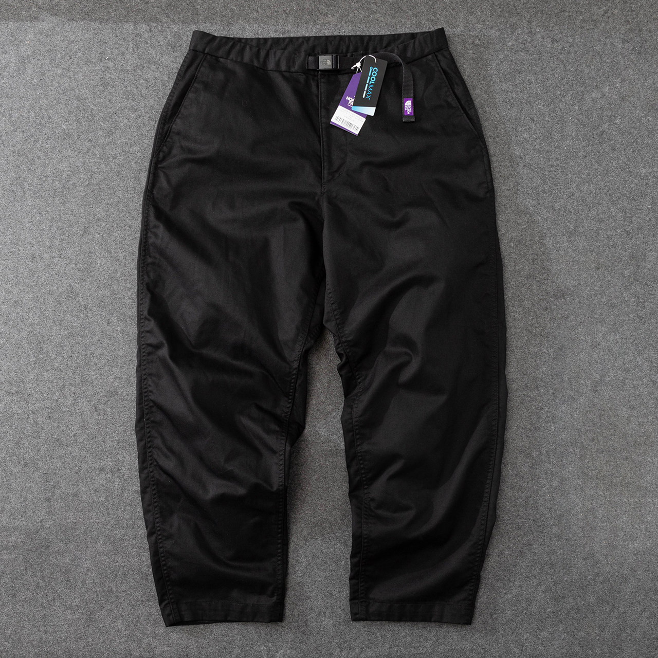 Soda Spot THE NORTH FACE PURPLE MARK Stratch twill wide Tapered long pants 22ss