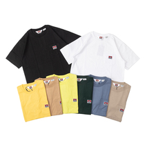 Soda spot BEN DAVIS Plain Basic Pis chest pocket multicolor short sleeve t-shirt