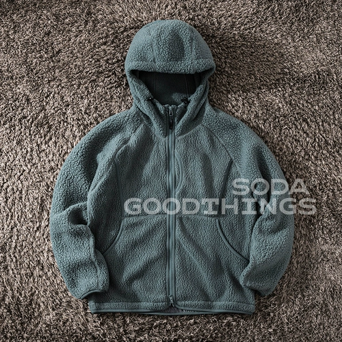 Soda Spot Snow Peak Thermal Boa флис теплый флис и свободная куртка с капюшоном