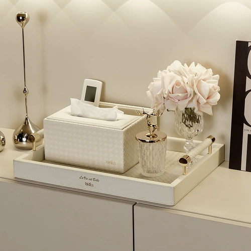 Высококлассные универсальные салфетки, пульт, коробка для хранения, комплект, легкий роскошный стиль