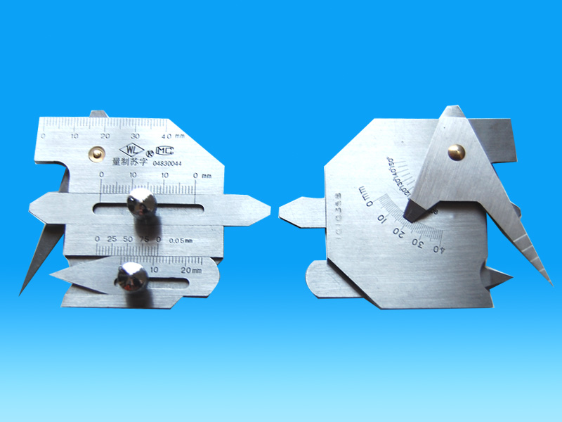 Hot pin special price welding inspection ruler HJC40 welding gauge welt welt scale measuring ruler detection ruler