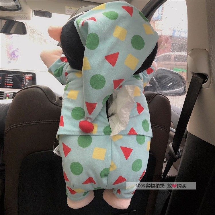 Cute cute pajamas Xiaoxin tissue paper plush toy doll home car tissue set
