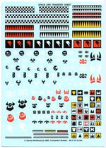 warhammer warhammer optional water sticker orcs space ork 10*14cm-1