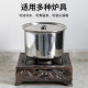 Butterfly barbecue grill accessories seasoning rack stainless steel flavor cup oil tank seasoning basin jar with spoon