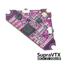 Supra-VTX 25-100-200MW power adjustable OSD tuning 40CH 5 8G image transmission