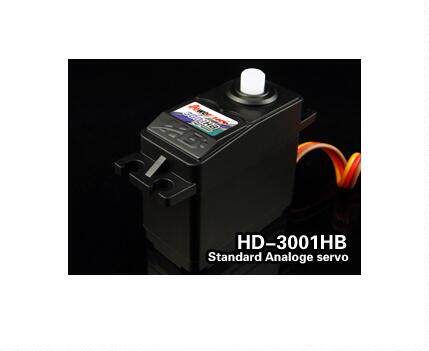 Power HD 3001HB 4 4KG standard steering gear 43g in place of FUTABA S3003 S3001