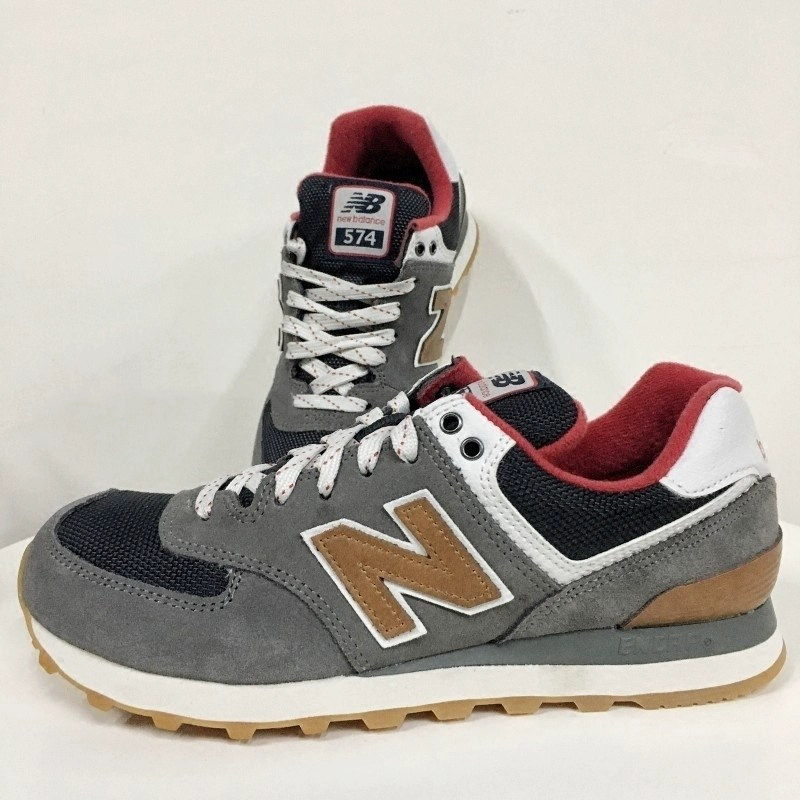 NEW BALANCE NB 574 series giày nam giày nữ mùa đông giải trí thể thao retro giày chạy bộ - Dép / giày thường