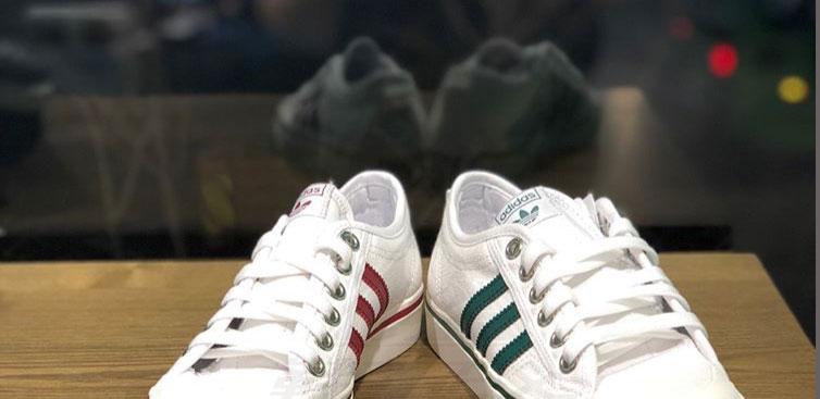 Giày vải ba lỗ Adidas Giày nam và nữ Adidas Giày trắng giản dị NIZZA Giày cổ điển CQ 2328 giày thể thao nữ đẹp