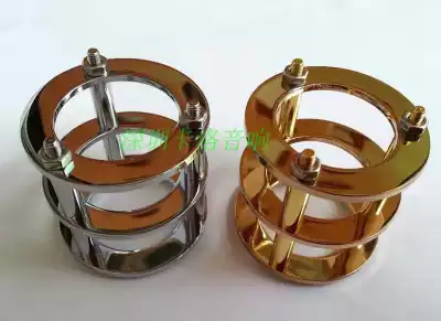 Pure copper vacuum tube cover bile cover 12AX7 12AU7 6922 and other tube bile machine accessories bag gold-plated chrome