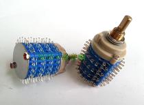 Taiwanese sealed rotary band switch potentiometer 4*24 4 layer 24 kxm-2-15 double row common foot
