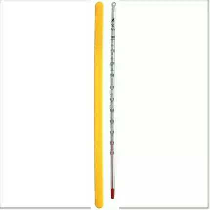 Japan Penguin Affinity Blue Liquid Alcohol Thermometer Food Drug Soil Rod High Temperature Temperature Table -30 ~ 200