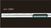 Japanese affinity SHINWA Penguin aluminum ruler cutting ruler 65076 aluminum alloy ruler non-slip pad with handle