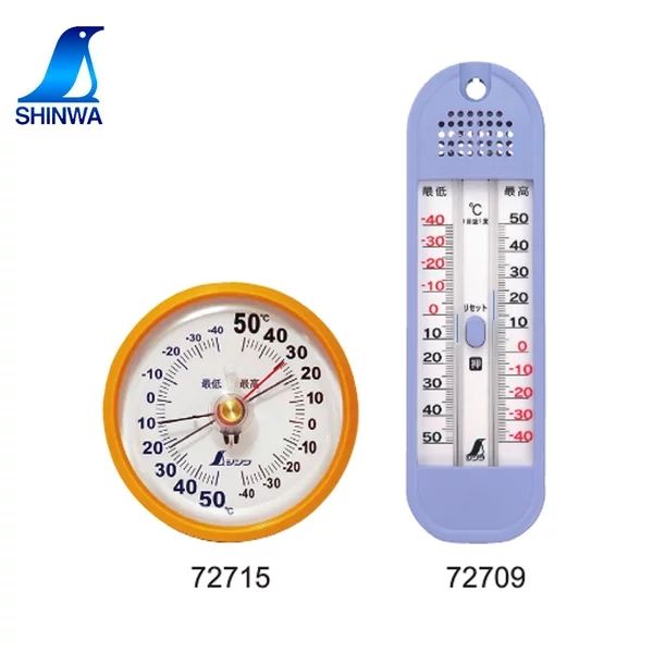 Japanese Penguin Affinity High Precision Temperature Meter High and Low Key Temperature Meter -40-50 degree 72709