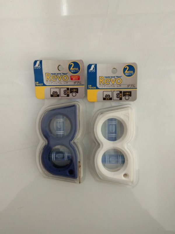 Japan penguin SHINWA and portable high precision mini horizontal ruler 76429 Two-bubble gradienter 76428
