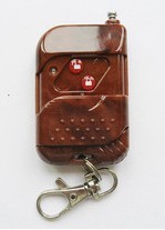 Factory direct sales push cover mahogany two-button remote control 315MHZ wireless remote control wireless receiving module