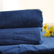 Màu xanh từ Vân Nam tie-nhuộm vải cotton màu xanh nhuộm bông sofa quần áo vải tự làm khăn trải bàn rèm cửa trang trí tùy chỉnh - Vải vải tự làm