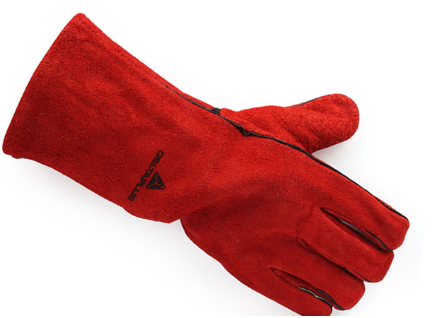 France deltaplus Del Tower 205515 Bull Leather Electro-Welded Argon Arc Welding welding protective welding glove