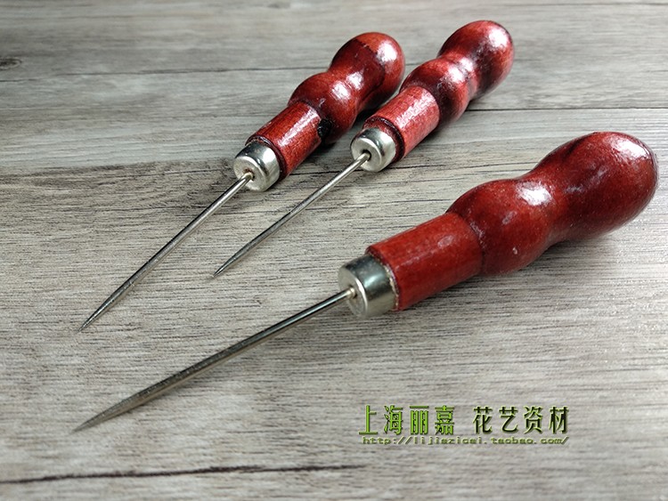 Wood cones (hand-held comfort material punching assistant)