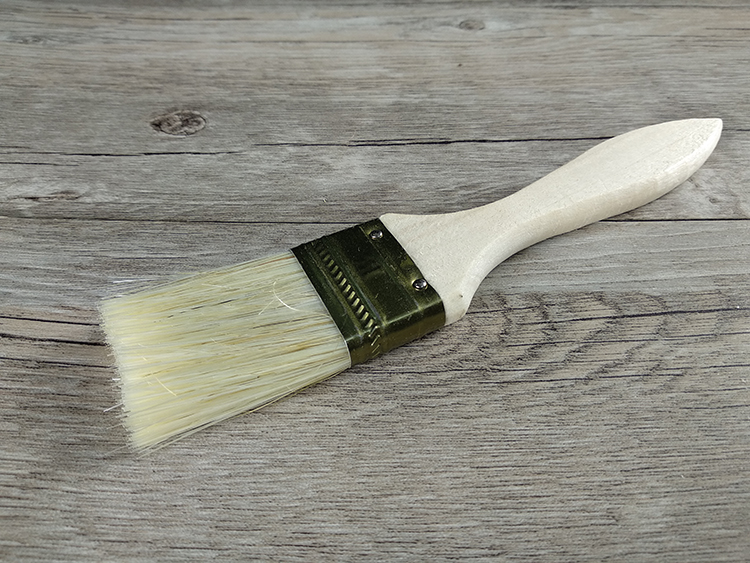 Paint brushes for the paint