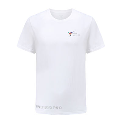 Yufeng Dojo - Taekwondo T-shirt, World Taekwondo T-shirt, Cultural T-shirt, WTlogo, Pure Cotton T-shirt, Xinjiang cotton