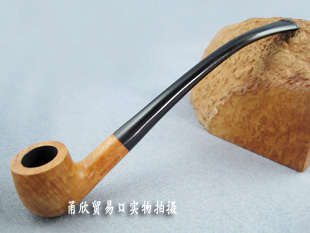 Italy's Garischa imports Stone Nangwood Tobacco Long Mouth Long Pole 05 Bent Bucket for a Tobacco Fighting Suit