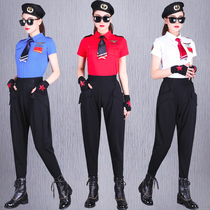 Sailor dance costume womens new suit middle-aged dance skirt sports clothes Yang Liping square dance costume