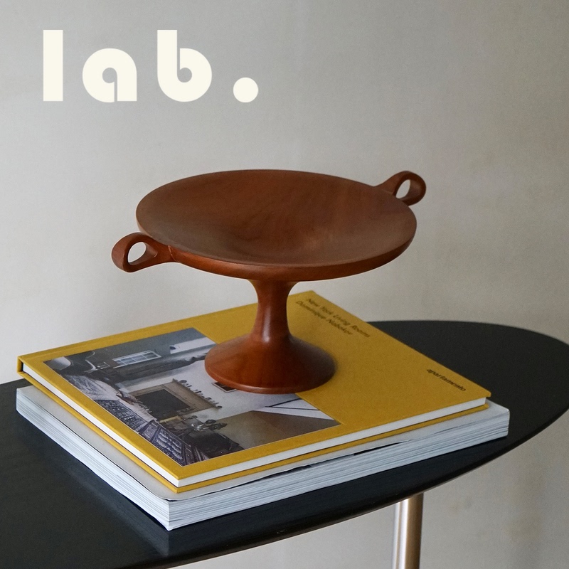 Labology|Erdo Ear-Shaped Tray Cherry Wood Double-Ear Fruit Plate Creative Home Wooden Storage Vintage Gift Labology|Erdo Ear-Shaped Tray Cherry Wood Double-Ear Fruit Plate Creative Home Wooden Storage Vintage Gift