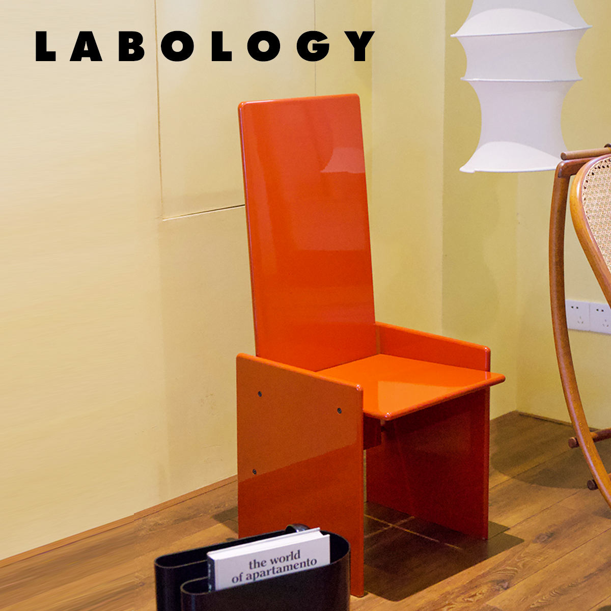 LABOLOGY Middle Ancient _ Gavina Kazuky Italian dining chair Ceremony high chair art collection