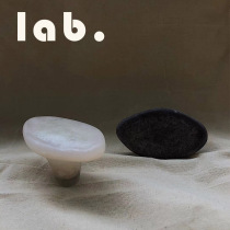 lab Self-operated laboratory x kar studio Cobblestone plastic art coat hook hook decorative door handle