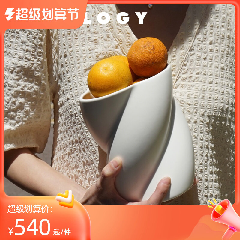 Labology New Products｜Studiososlow Cotton Candy Ceramic Vase White Mate Garment Garment Gift