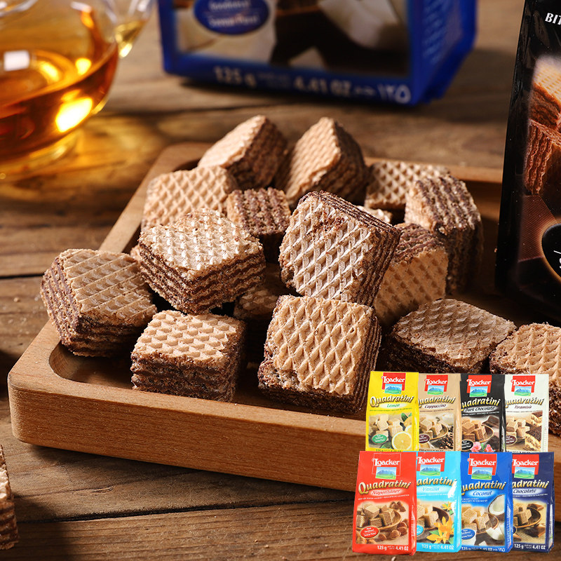 Italian Imports Lackler Lejia Hazelnut Dark Chocolate Weihua Sandwich Biscuit Year Stock Snack Foods with zero food