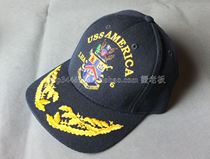US NAVY US NAVY US class amphibious assault ship LHA-6 USA baseball cap