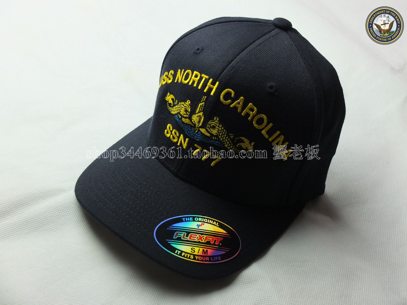 US NAVY US Navy Virginiya class submarine baseball cap SSN ship cap