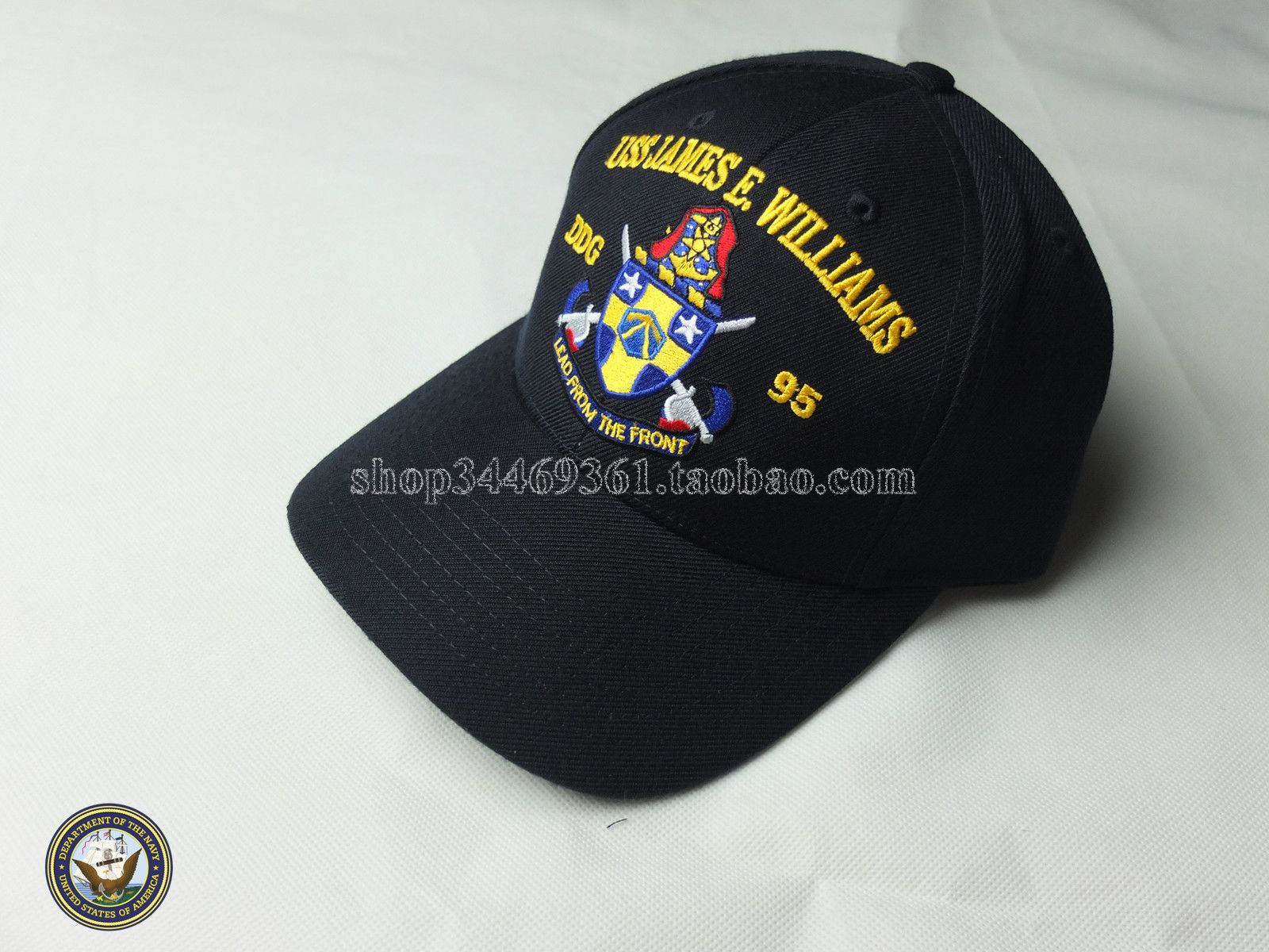 US NAVY U.S. Navy Burke-class destroyer baseball cap Soldier-major class without brim flower