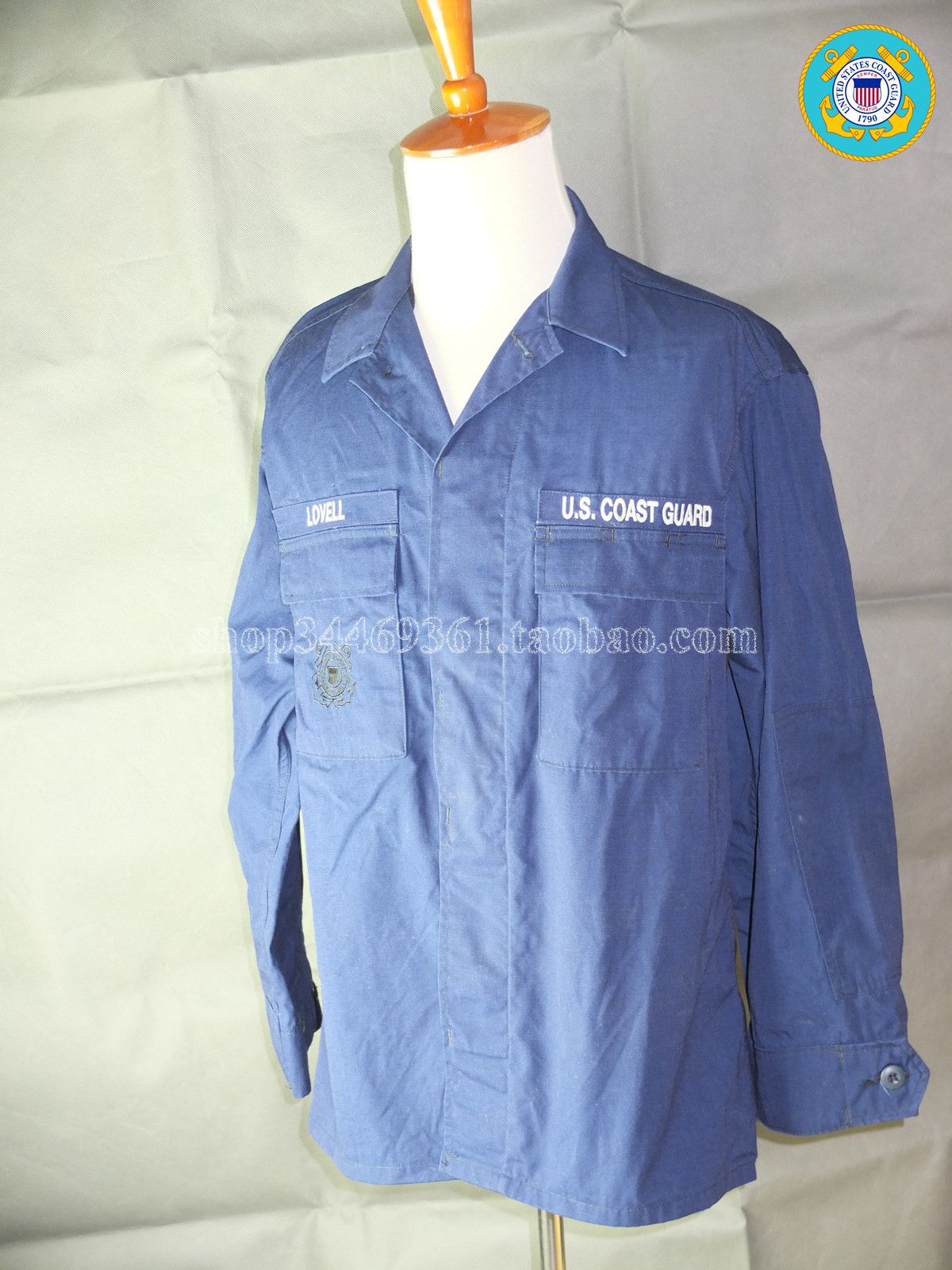 USCG US Coast Guard's new combat training jacket pants ODU