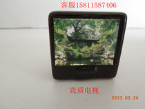 Funeral items porcelain TV wholesale ebony urn wreath