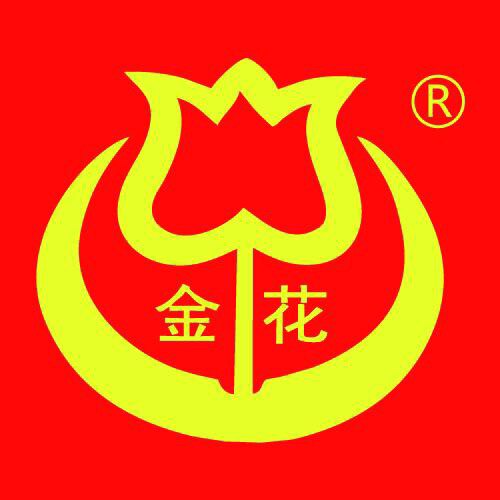 广西横县金花茶业厂的LOGO