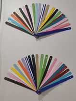 Black 10-strand side-by-side paper rope paper bag handle environmentally friendly paper rope