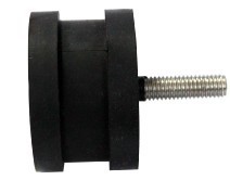 Vibration motor vibration buffer glue 50 * 32M8 One head of screw head nut rubber spring 