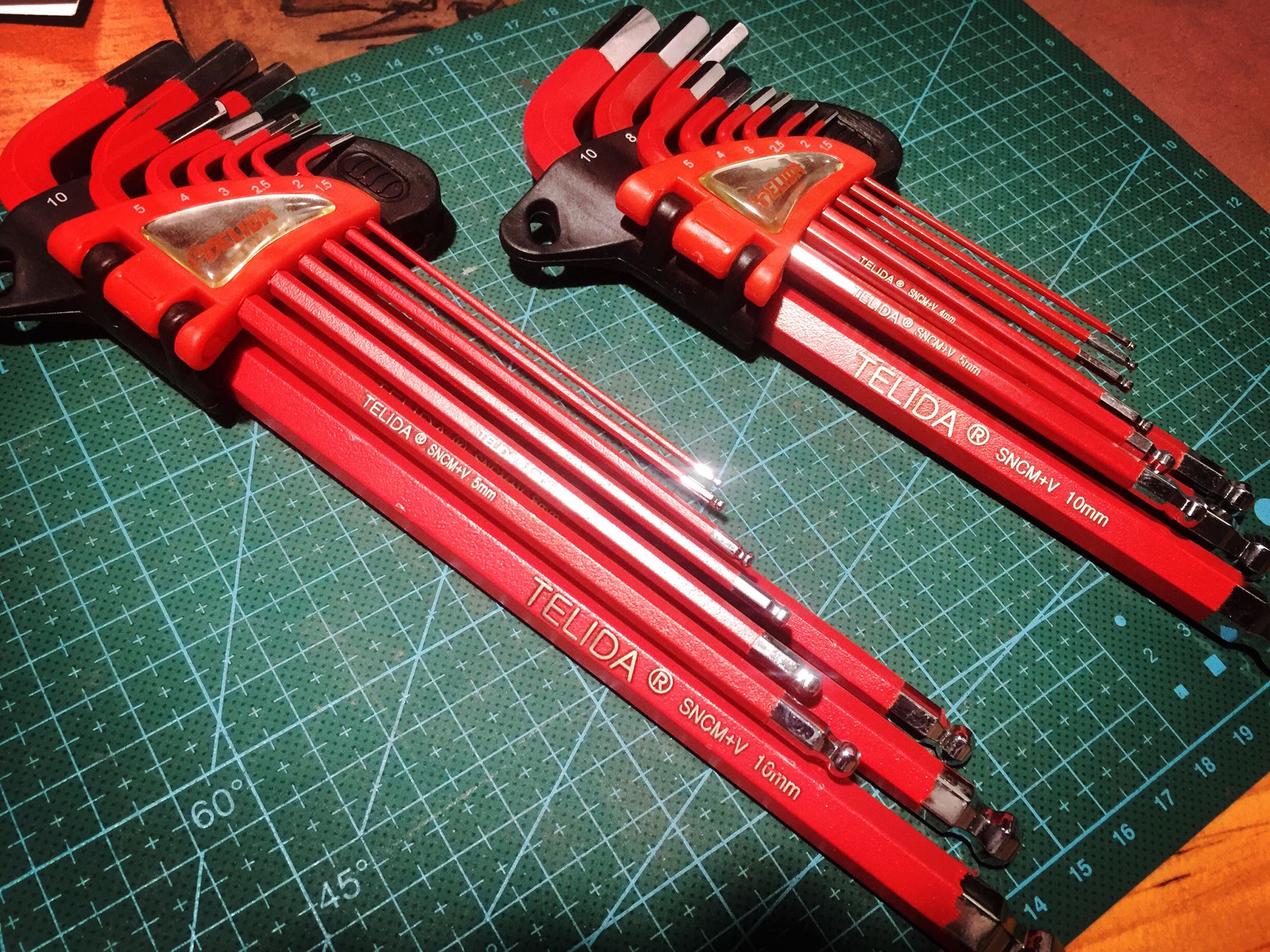 Taiwan TELIDA hex wrench set plum blossom hex wrench ball head hex wrench