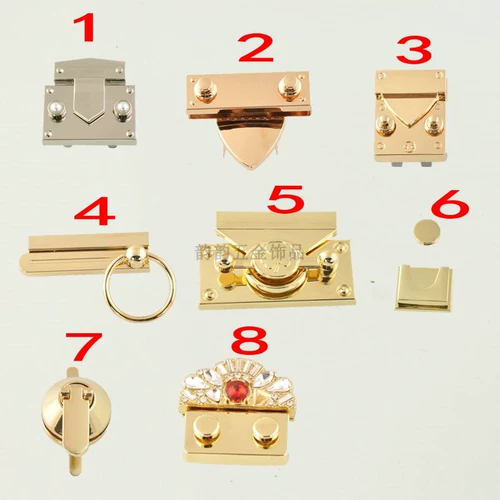 Аксессуар для сумки, замок ручной работы, металлическая сумка, «сделай сам»