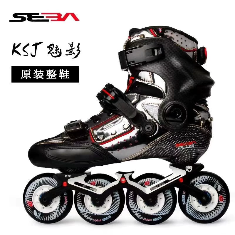 Старая роликовая обувь Micao Shengba SEBA KSJ Phantom Flower Shoes Carbon Cyc -Wheel Skate Shoes Flower Shoes Взрослая обувь высокой категории